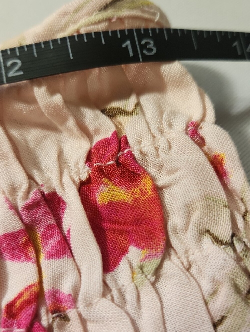 Kendall & Kylie Pink Floral Smocked Camisole - Picture 7 of 13